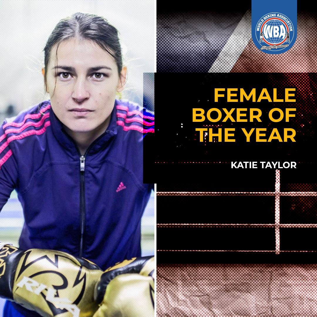 WBA names Katie Taylor Female Boxer of the Year World Boxing Association