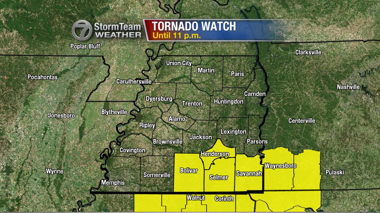 Severe Weather Possible Tonight in West Tennessee WBBJ TV