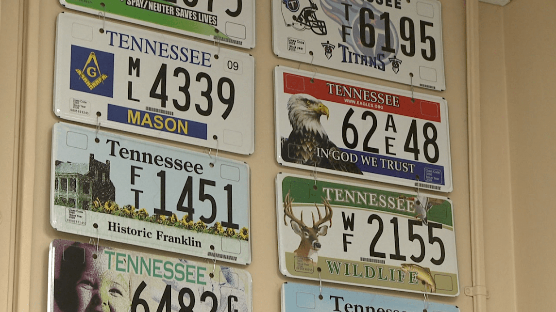 Proposed law would require 'In God We Trust' on Tenn. license plates