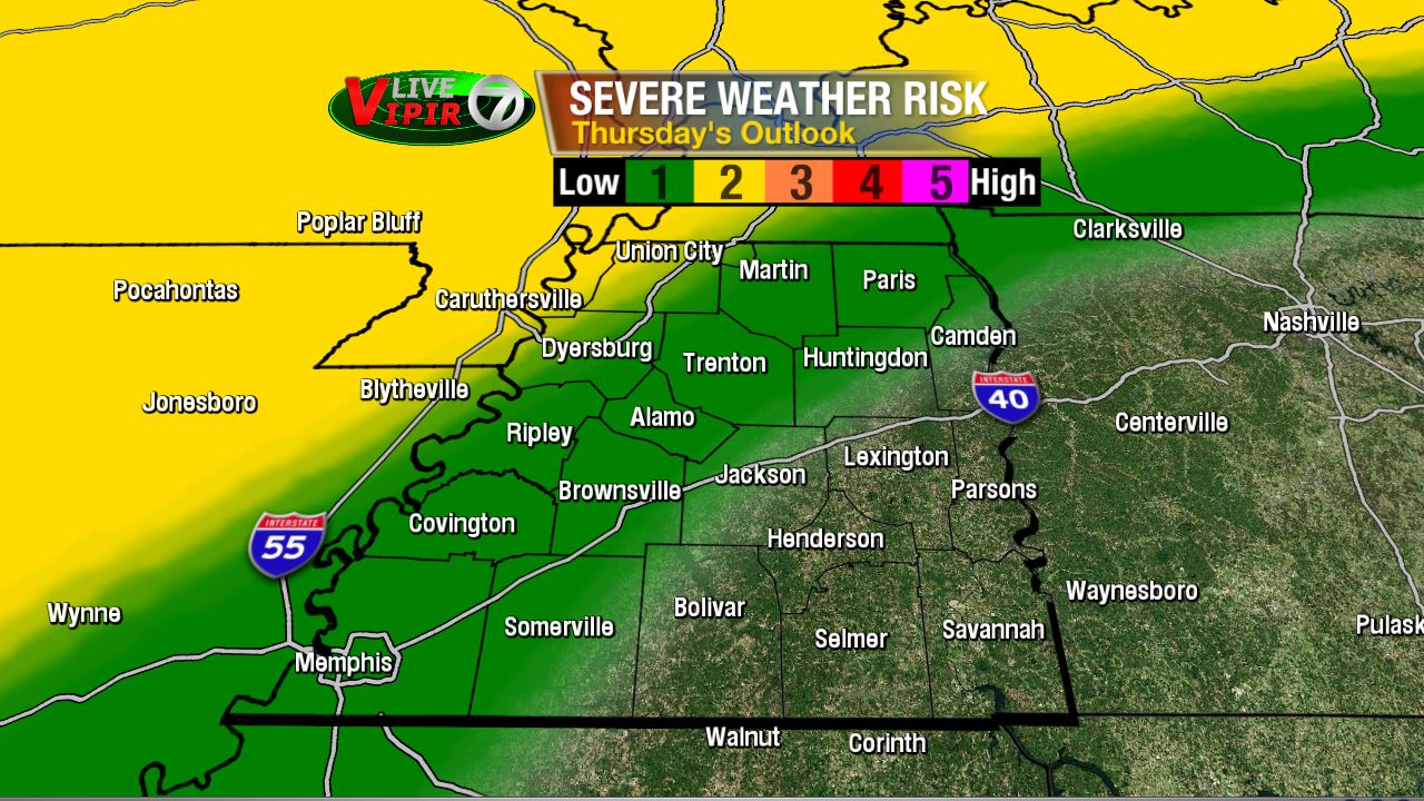 Slight Chance for Rain Tonight & Tomorrow WBBJ TV
