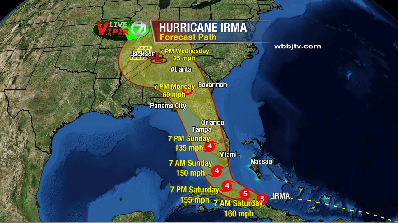 Hurricane Irma Could Bring Rain to West Tennessee WBBJ TV