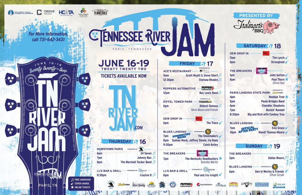 Tennessee River Jam returns next week WBBJ TV