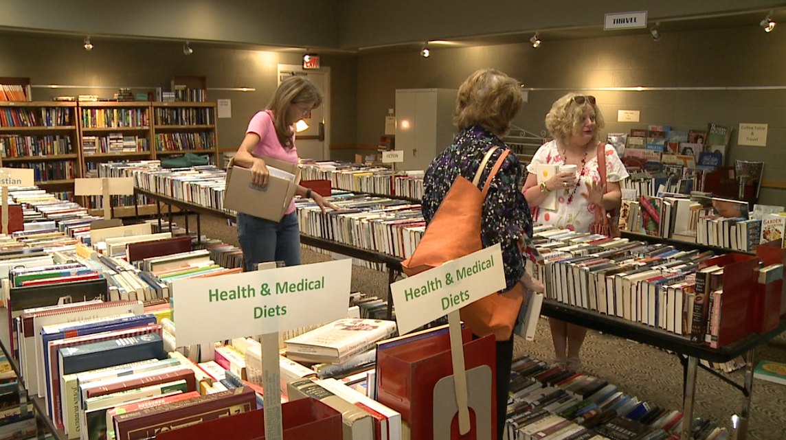 Library's annual Book Sale fundraiser kicks off in downtown Jackson