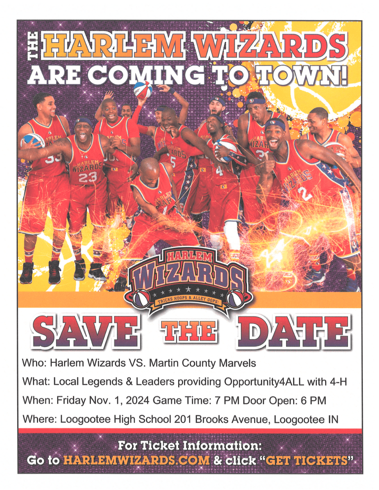 Harlem Wizards will take on local Martin County Marvels on Friday in