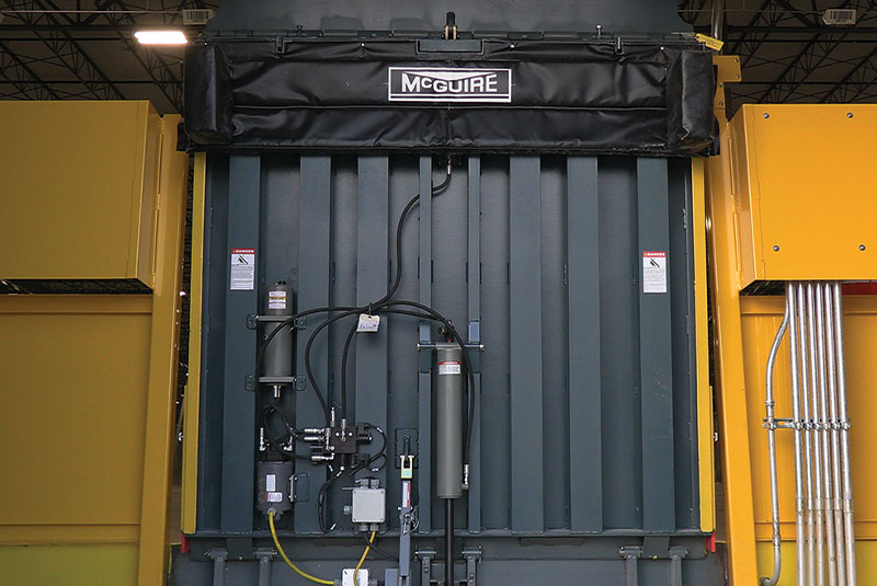 VSH Vertical Storing Hydraulic Leveler McGuire