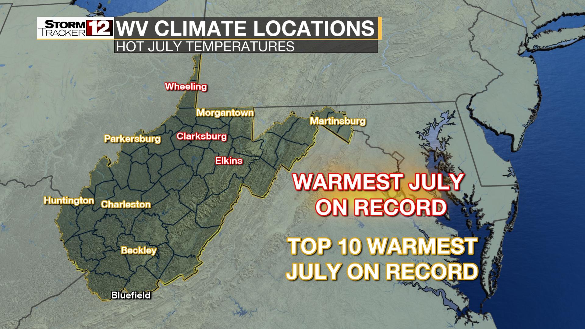 2020 Climate Review 6th warmest and 7th wettest year on record for West Virginia