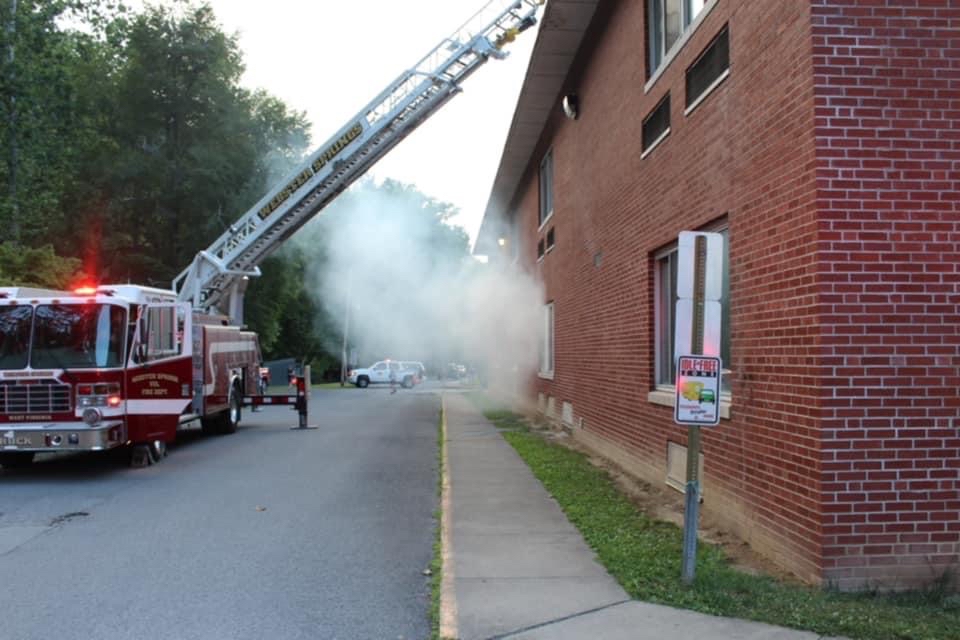 ster Springs VFD responds to structure fire at elementary school