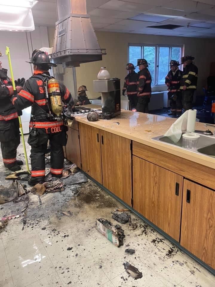 ster Springs VFD responds to structure fire at elementary school