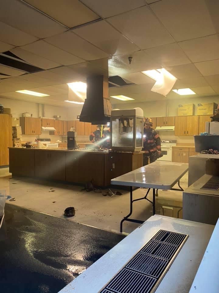 ster Springs VFD responds to structure fire at elementary school