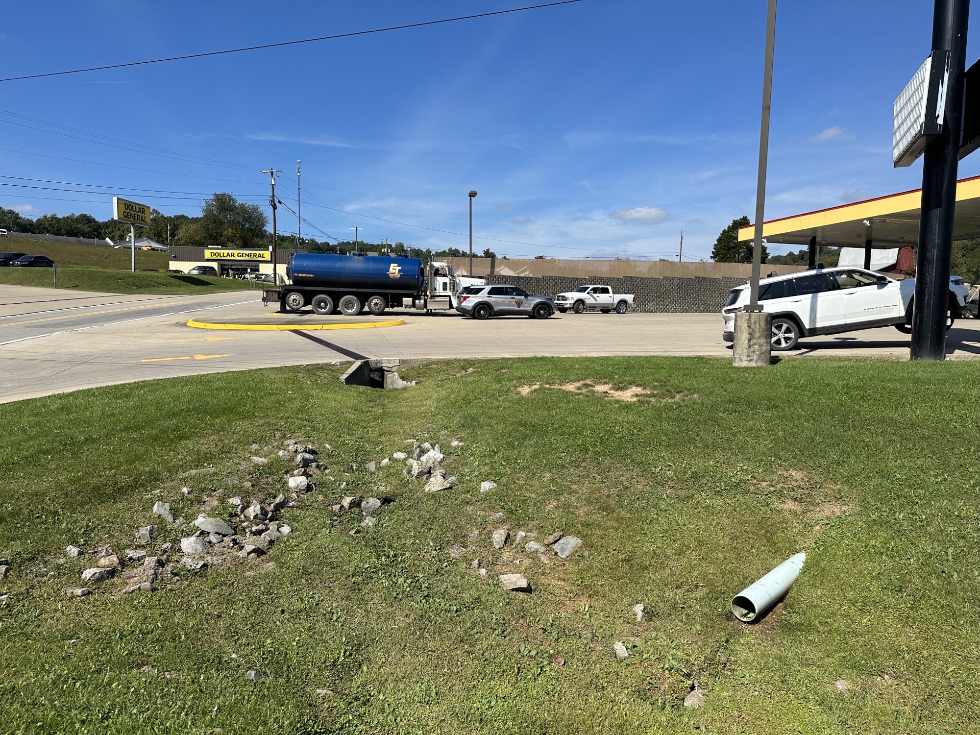 Woman flown to hospital after Tbone crash involving semitruck and Jeep in Jane Lew