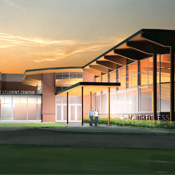 Akeley Student Center & Rodney Smith Wellness Center WBRC Inc.