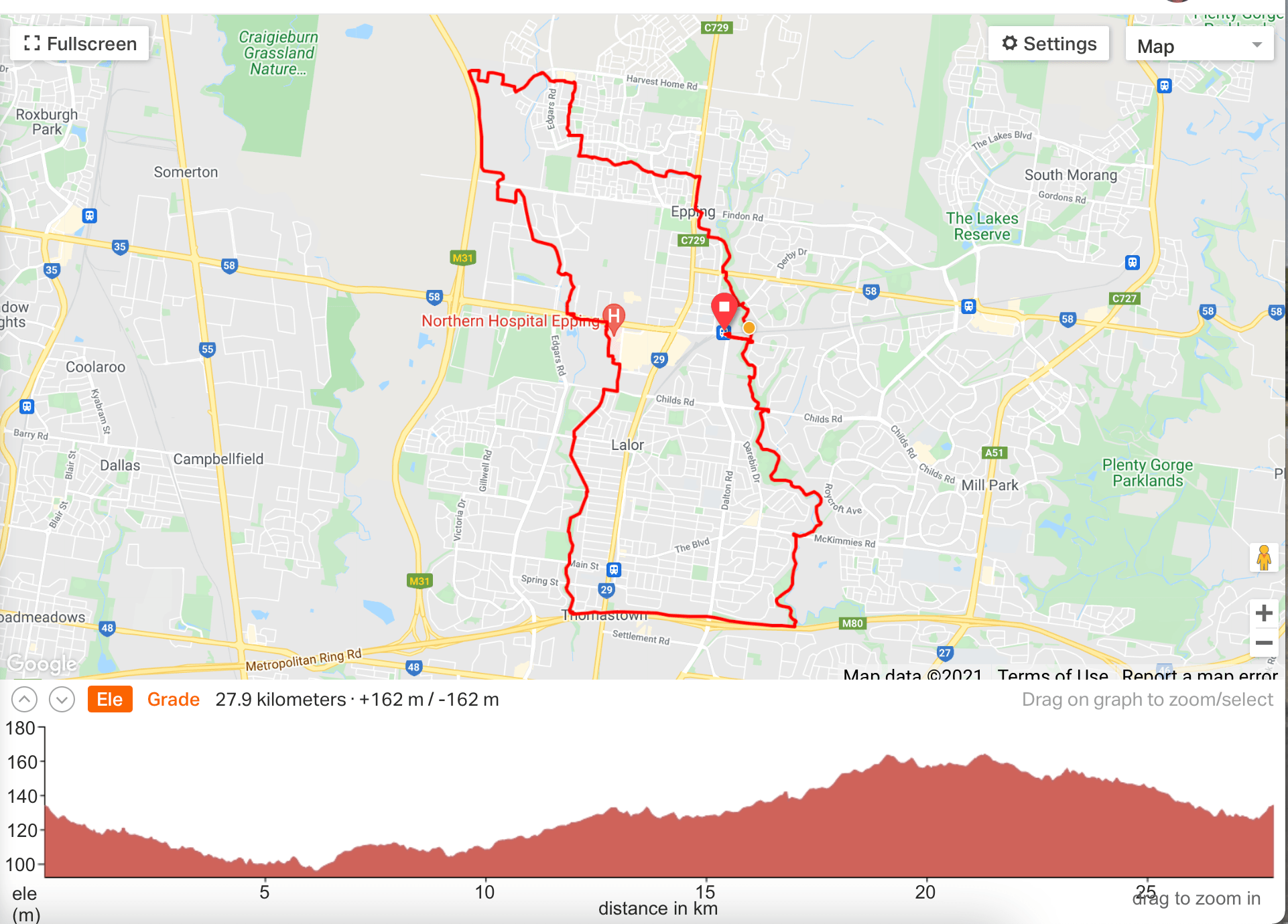 Epping Two Creeks Loop