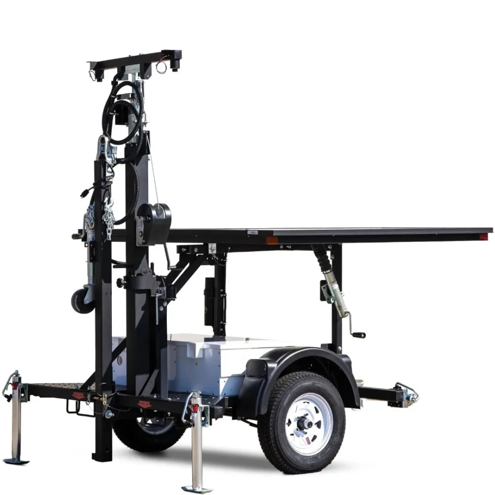 Solar Surveillance Camera Trailer WCCTV USA