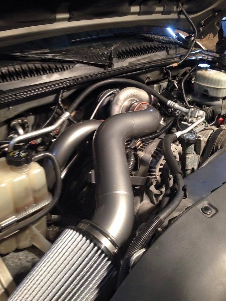 20062007 LBZ Duramax S300 Single Turbo Install Kit