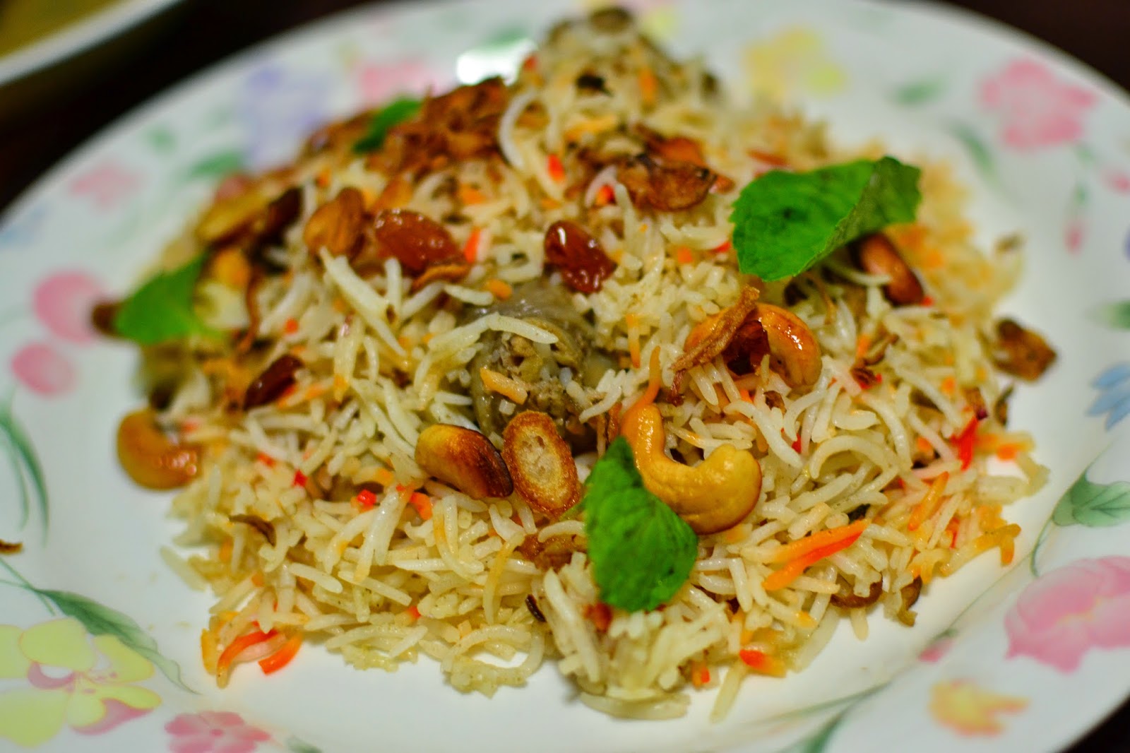 Nasi briyani WCOE