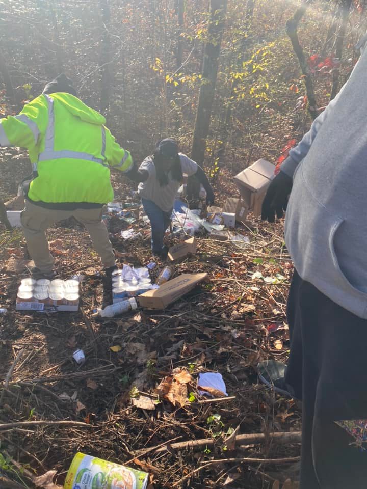 FedEx driver questioned about hundreds of packages in woods WDEF