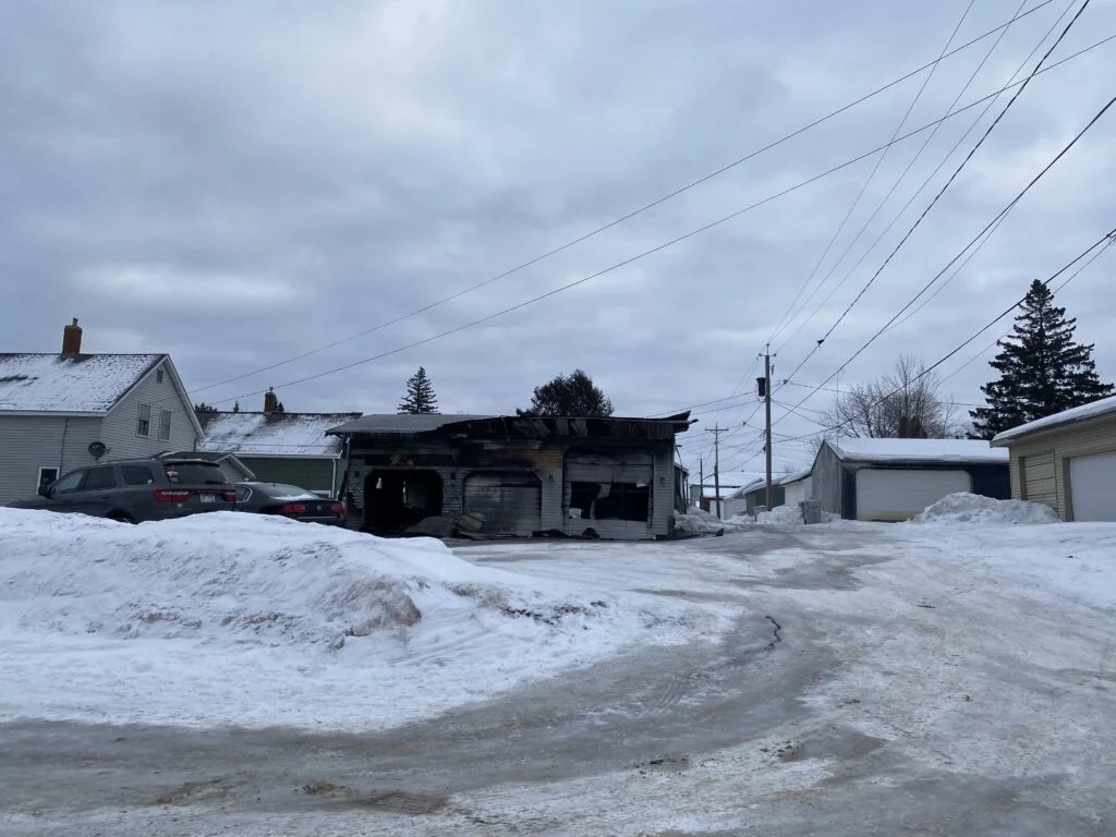Extensive damage reported from early morning garage fire in Chisholm