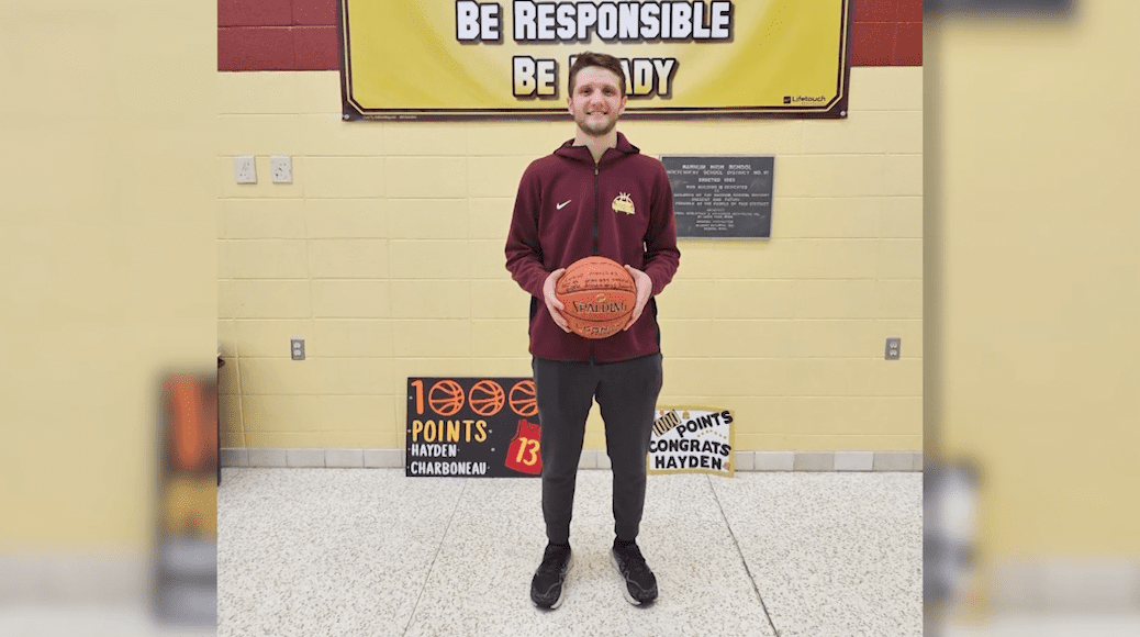 Barnum basketball's Hayden Charboneau surpasses 1,000 career points