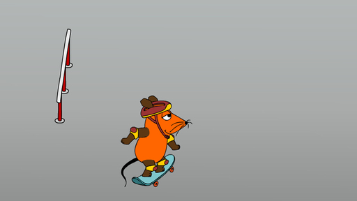 Skateboard Die Seite mit der Maus WDR