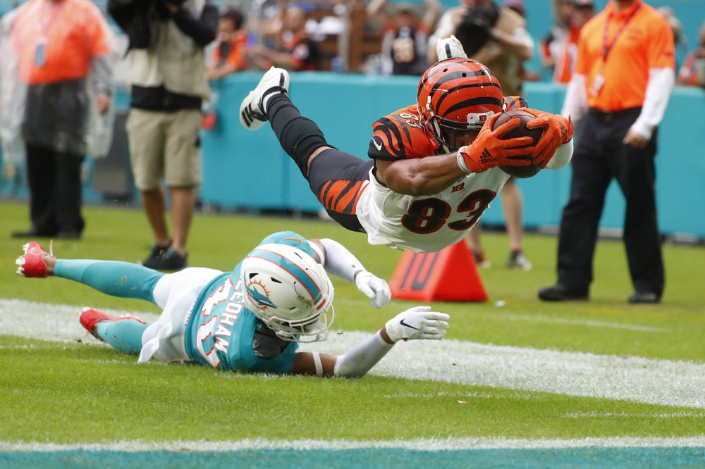 Bengals lose at Miami and clinch No. 1 pick