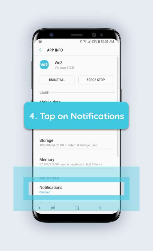 FAQ How to Enable Push Notifications on your Android Device We3
