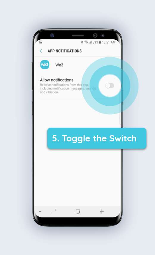 FAQ How to Enable Push Notifications on your Android Device We3