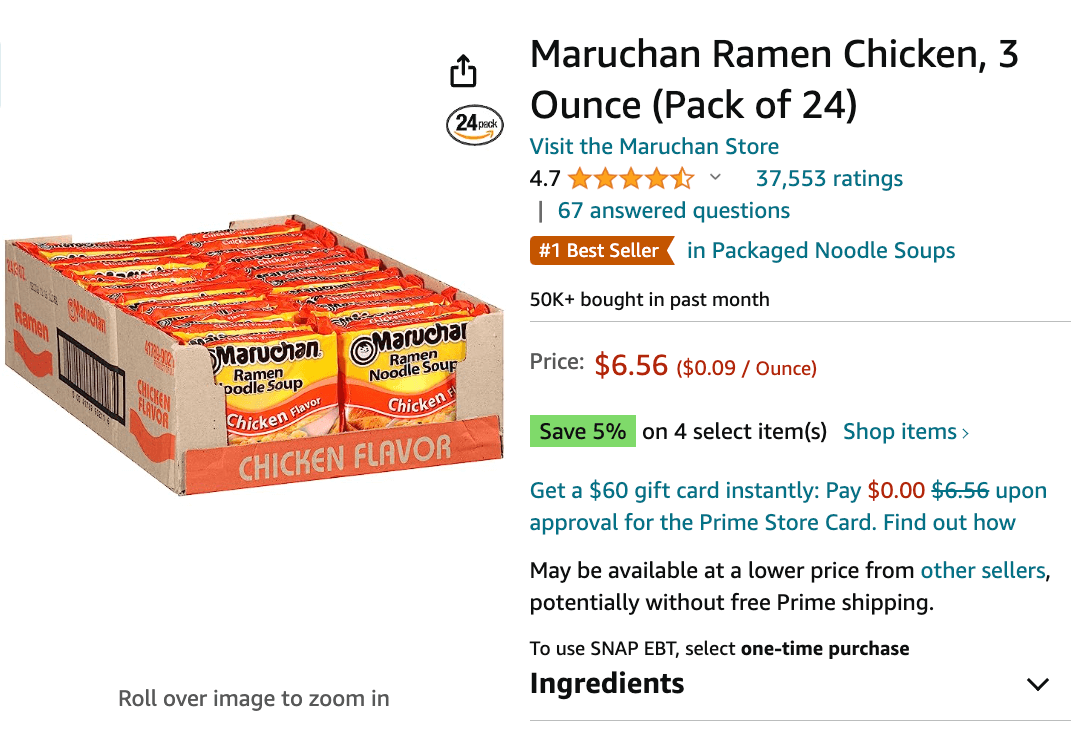 How to use EBT on Amazon and what you can buy