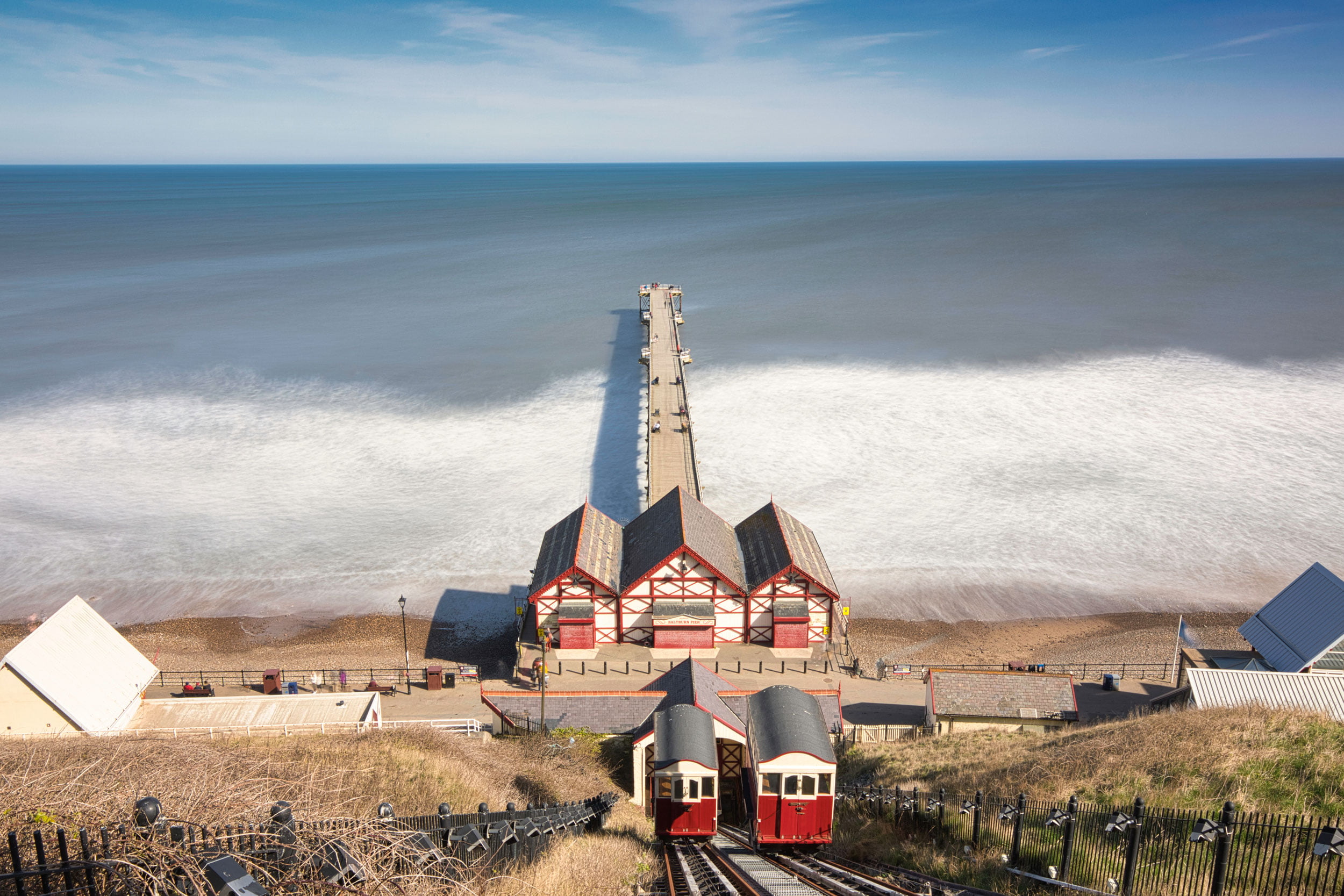 Saltburn beach We are Middlesbrough