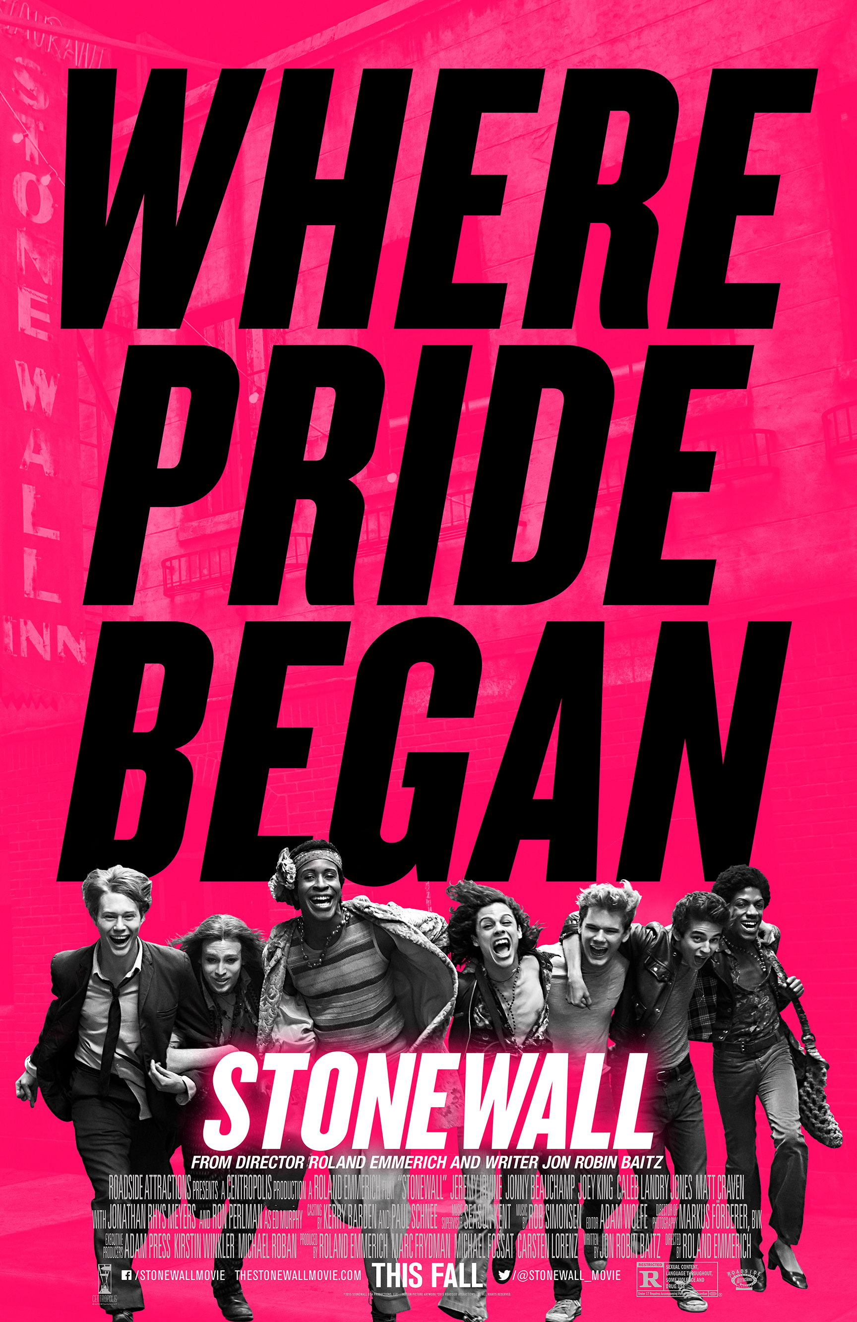 New Poster For Roland Emmerich's STONEWALL We Are Movie Geeks