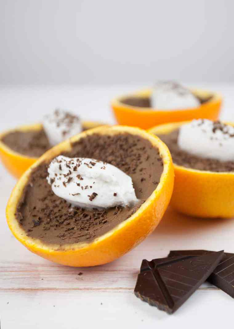 Chocolate Orange Mousse - So Vegan