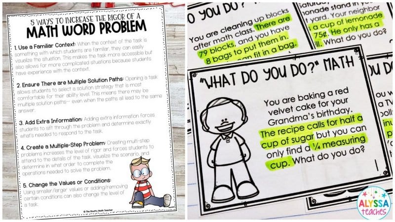 14 Effective Ways to Help Your Students Conquer Math Word Problems