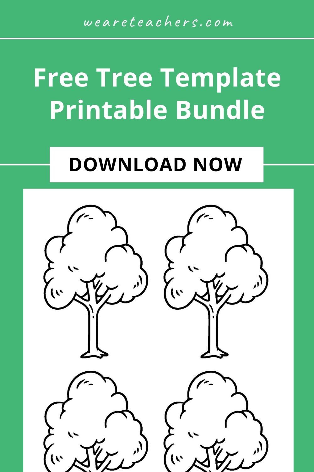 Free Tree Template Printable Bundle