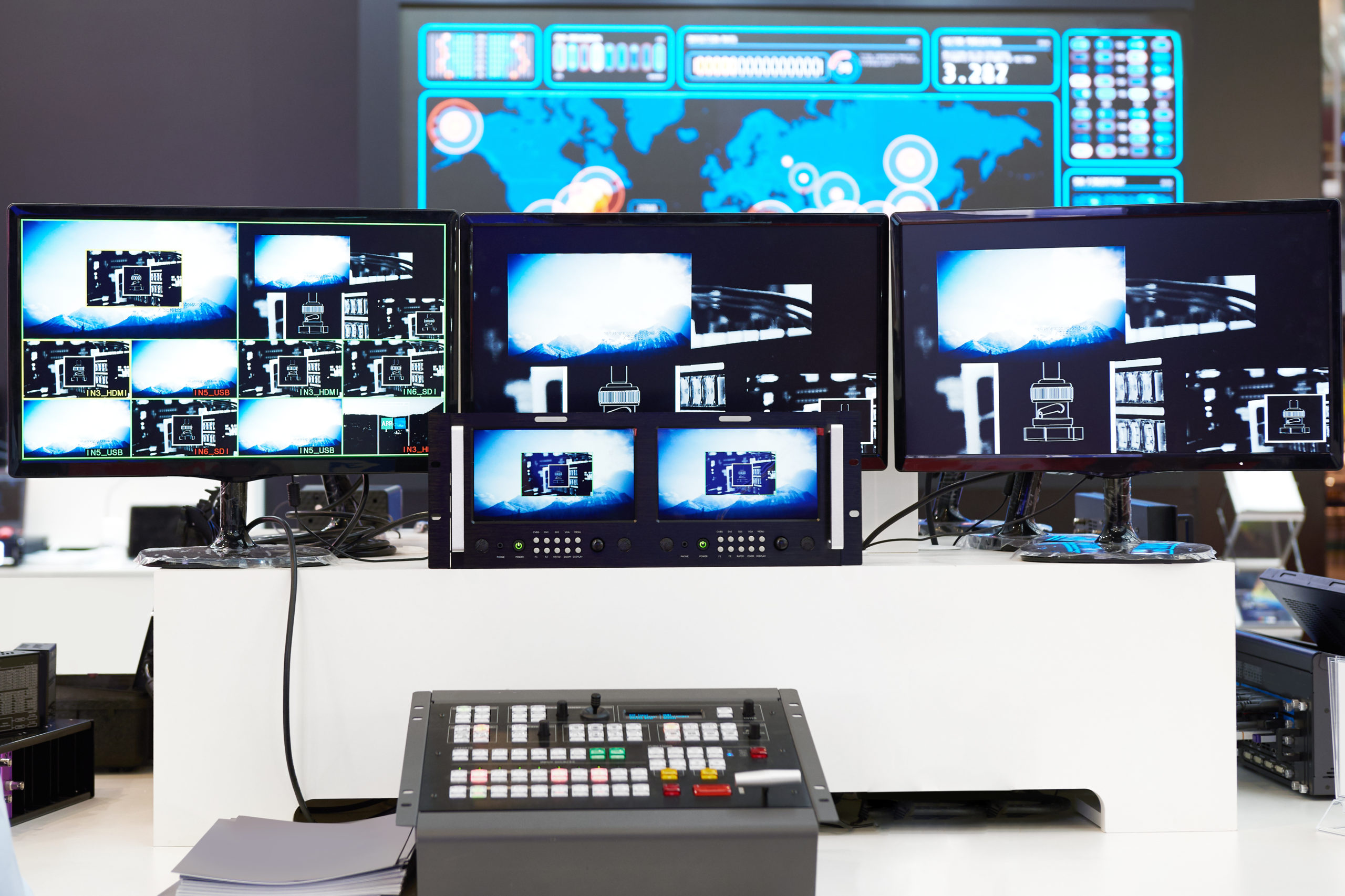 Vision Mixer LED Video Verducci Event Productions