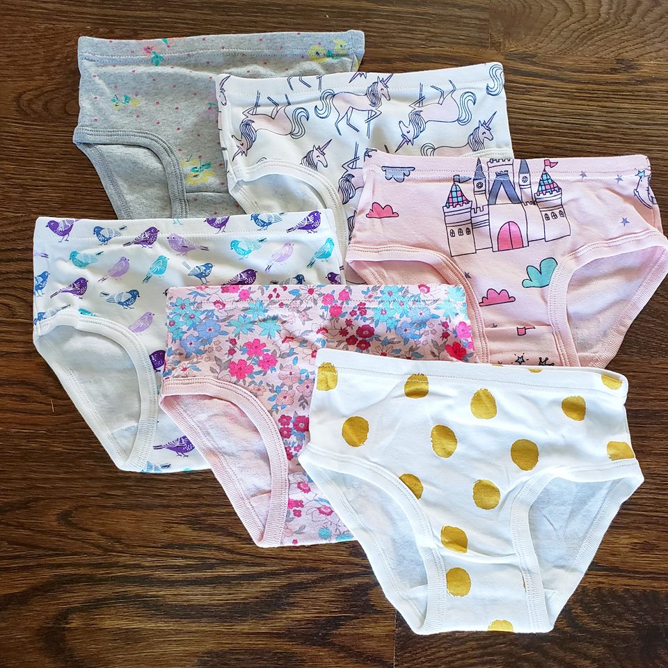Boboking Baby Soft Cotton Panties Little Girls’Briefs Toddler Underwear