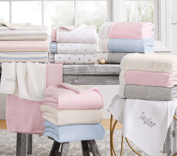 Pottery Barn Kids: 40% Off Baby Blankets + Free Shipping – TODAY ONLY ...