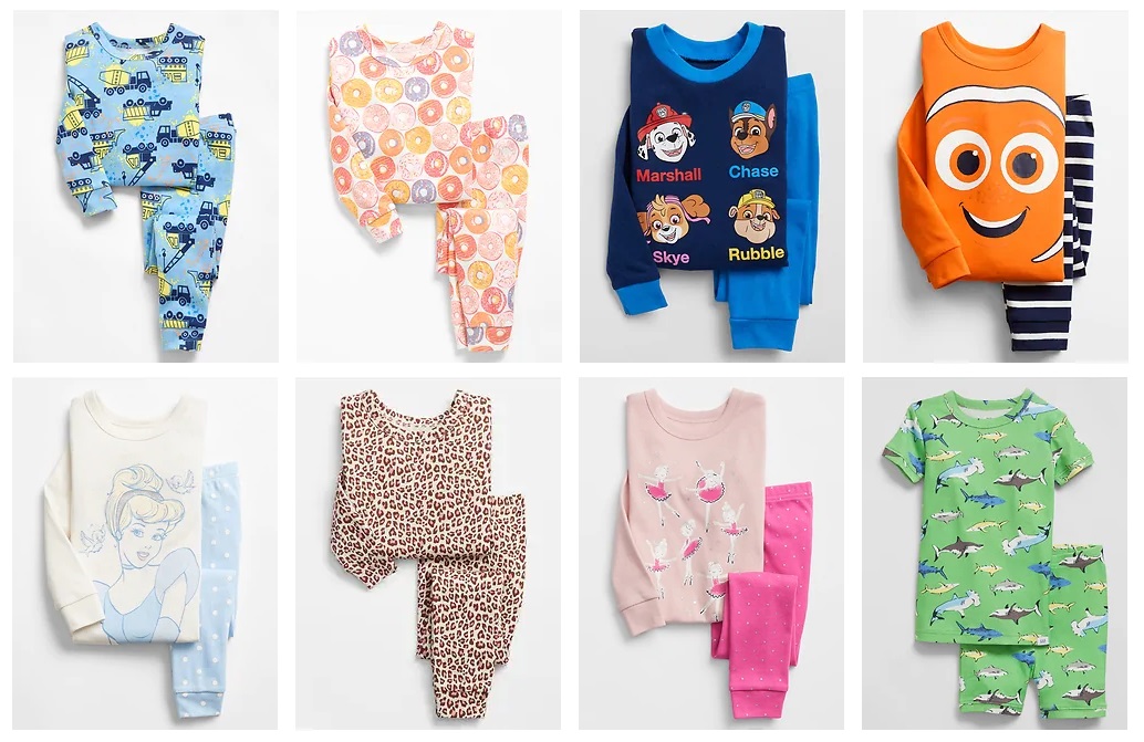 gap kids pajamas