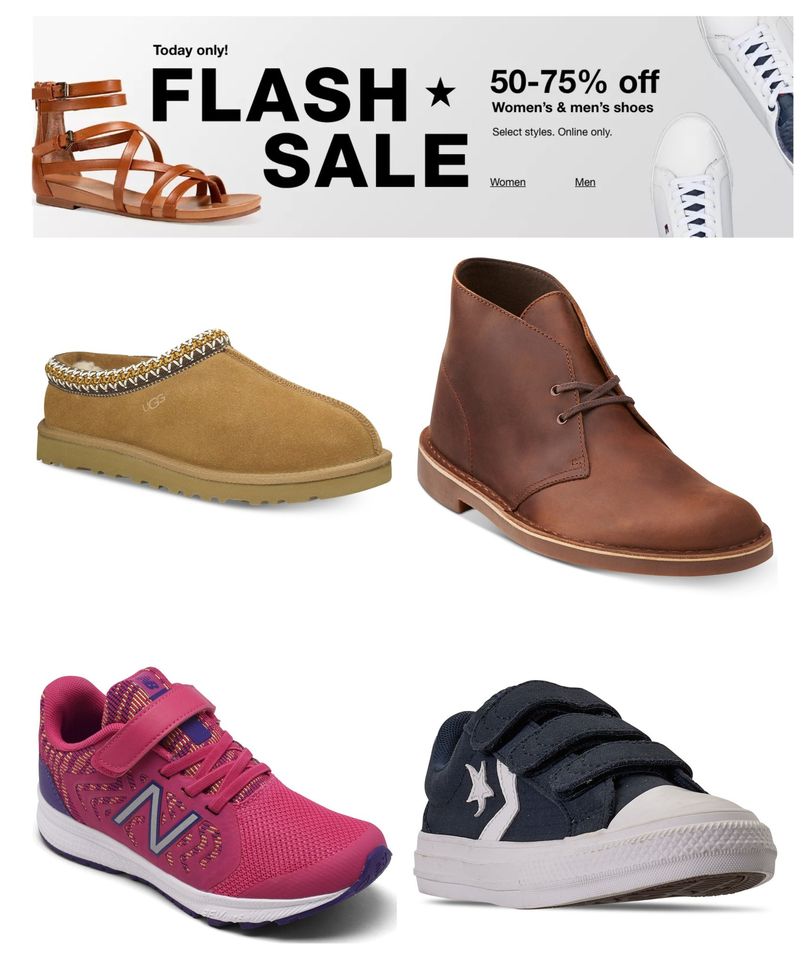 womens shoes flash sale macys