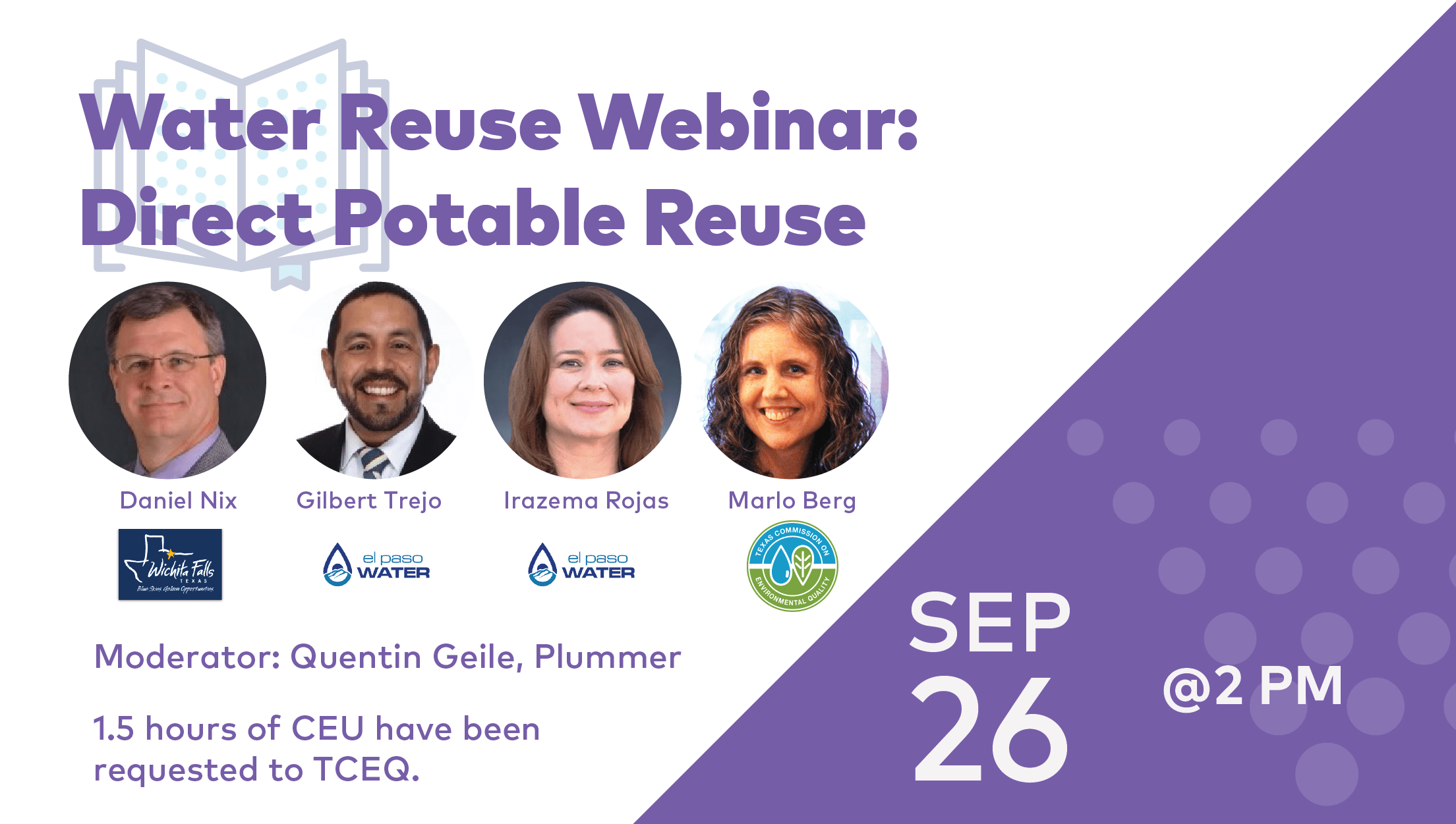 Water Environment Association of Texas Water Reuse inar Direct…