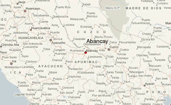 Guía Urbano de Abancay