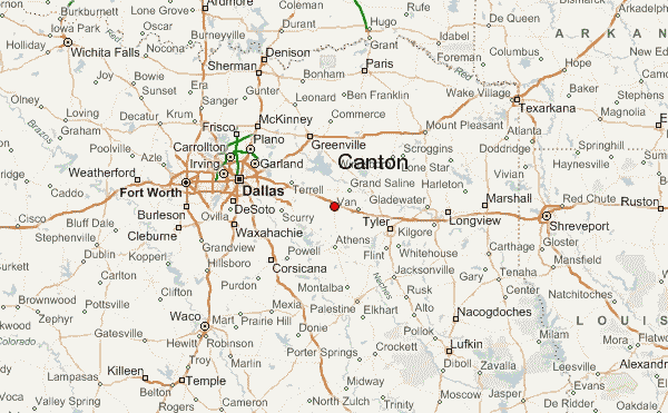 City Limits / Zoning Map City of Canton, TX.