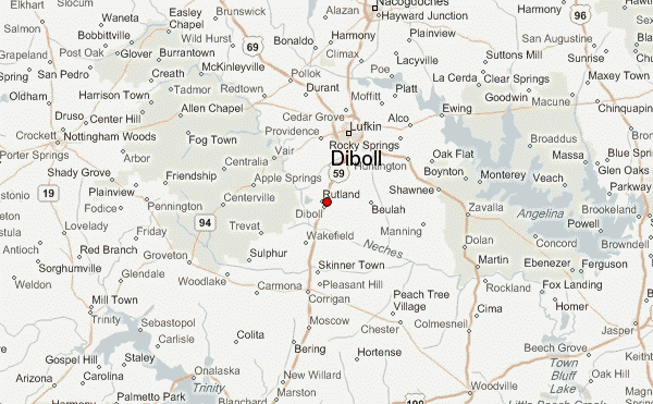 Diboll Weather Forecast