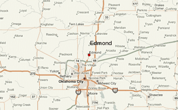 Map and Directions to Lyndale Edmond Senior Living in Edmond, OK