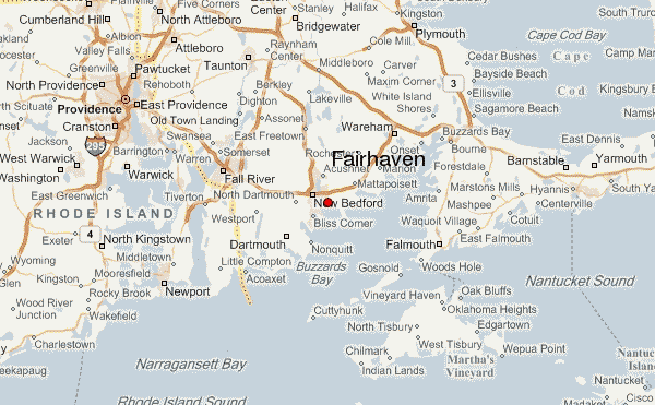 Map Of Fairhaven Ma Fairhaven Location Guide