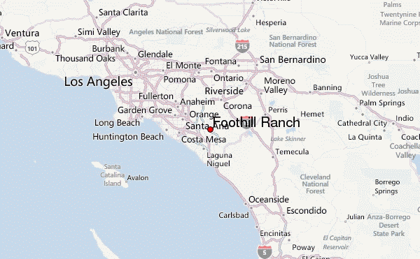 Foothill Ranch Weather Forecast