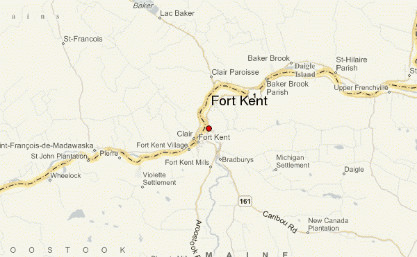 Fort Kent Maine Map Fort Kent Weather Forecast