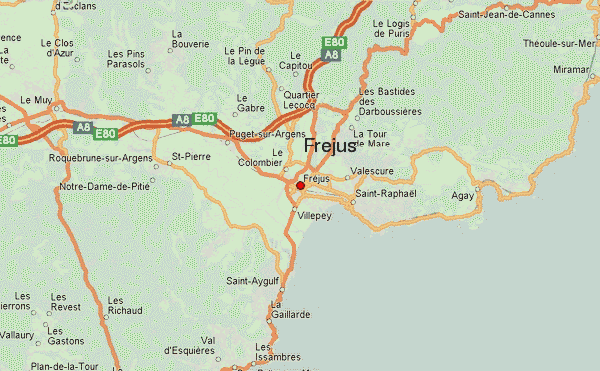 Fréjus Weersverwachting