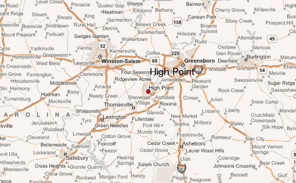High Point Location Guide