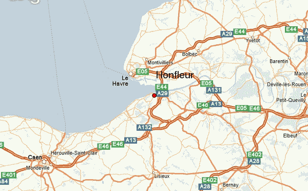 Honfleur Weersverwachting