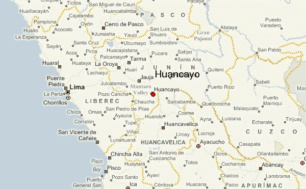 Huancayo Stadsgids