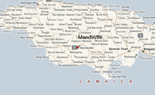 Mandeville, Jamaica Weather Forecast
